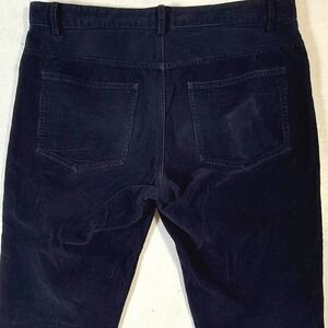 Spier Mackay Slim Fit Corduroy Pants Men's 34x30‎ Navy Smart Casual 100% Cotton